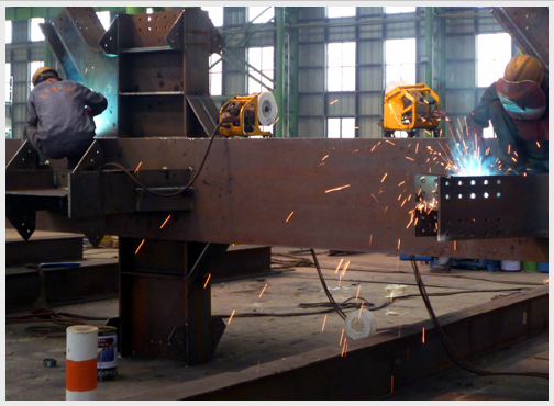 阿拉善生产钢结构施工厂家